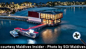 courtesy Maldives Insider -  SO/ Maldives wins Best Luxury Architectural Design