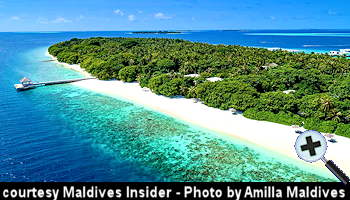 courtesy Maldives Insider - Amilla Maldives aerialview