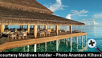 courtesy Maldives Insider - Anantara Kihavah Restaurant