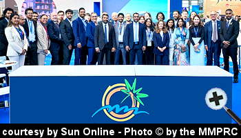 courtesy Sun Online - Maldives at the TTG Travel Experience 2024 in Rimini