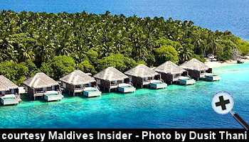 courtesy Maldives Insider - Kandima Maldives Water-Villas aerial-view