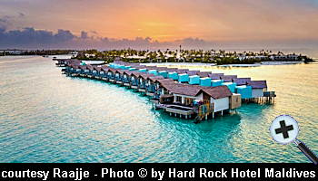 courtesy Raajje - Hard Rock Hotel Maldives Water-Villas (Photo (c) by Hard Rock Hotel Maldives)