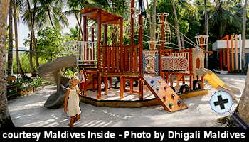 courtesy Maldives Insider - Play Kids Club at Dhigali Maldives