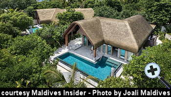 courtesy Maldives Insider -  Joali Beeing VPool-illa