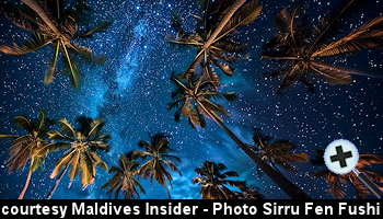 courtesy Maldives Insider -  Stars, space, and celebration: Sirru Fen Fushis Christmas with NASA Astronauts