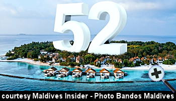 courtesy Maldives Insider - Bandos Maldives marks 52nd anniversary