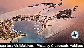 courtesy VisitMaldives - The multi-island destination Crossroads Maldives