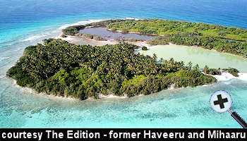 courtesy The Edition - Shaviyani atoll Farukolhu Islabd aerial-view