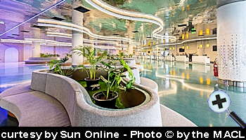 courtesy Sun Online - The new seaplane check-in area at Velana International Airports - (Photo by MACL)