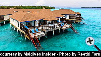 courtesy Maldives Insider - Reethi Faru Resort Watervillas