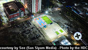 courtesy by See - Hulhumale Kulhivaru Ekuveni - (Photo by the HDC)