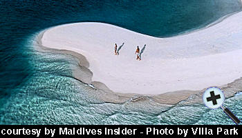 courtesy VisitMaldives - Villa Park Sandbank