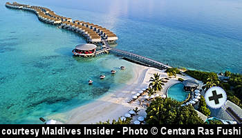 courtesy Maldives Insider - Centara Ras Fushi aerial-view