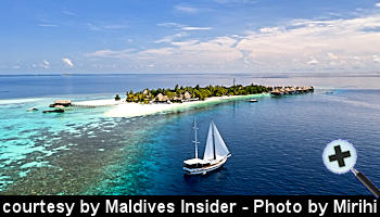 courtesy Maldives Insider - Mirihi Island Resort