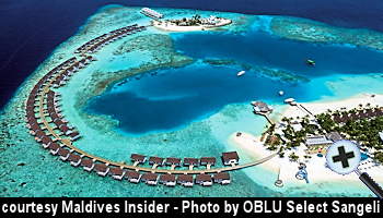 courtesy Maldives Insider - OBLU SELECT Sangeli aerial-view