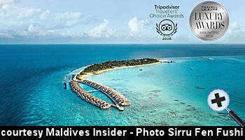 courtesy Maldives Insider - Sirru Fen Fushi aerial-view