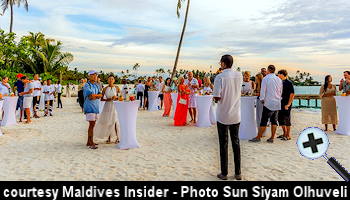 courtesy Maldives Insider - Sandbank at Dhigurah in the Alifu Dhaalu Atoll