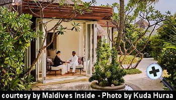 courtesy Maldives Insider - Four Seasons Resort Maldives at Kuda Huraa unveils URJA Naturopathy Island