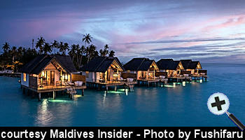 courtesy Maldives Insider - Fushifaru Maldives Watervillas