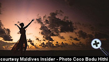 courtesy Maldives Insider - Coco Bodu Hithi invites Island Glow festive season